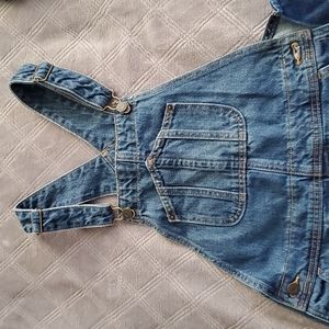 Blue Denim Overalls Size 0 Old Navy